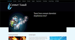 Desktop Screenshot of cennetvaadi.com