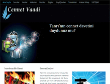 Tablet Screenshot of cennetvaadi.com